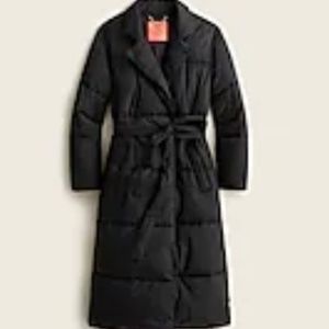 Petite puffer wrap coat with PrimaLoft®